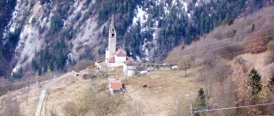 La chiesa di Zorzoi